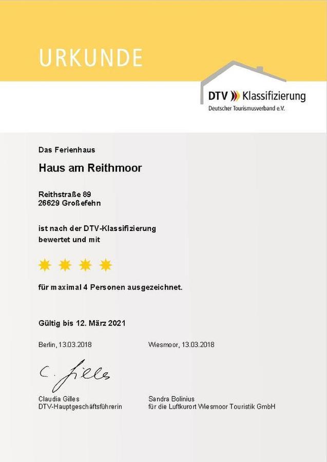 Haus Am Reithmoor Villa Grossefehn Eksteriør bilde